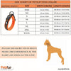PetsUp Metal Dog Collar Neck Belt for Dogs (Reflective Collars)