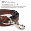 PetsUp 183 Cm Leather Stylish Dog Leash for Small Medium Large Dogs