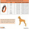 PetsUp Metal Dog Collar Neck Belt for Dogs (Reflective Collars)